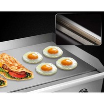 대형 그릴 업소용 프라이팬 휴게소 푸드트럭 토스트, (  9kW)90x49CM 두께 12MM