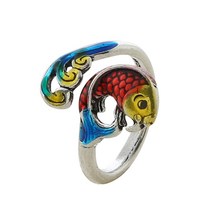 니팅링 뜨개반지 1pc diy 뜨개질 루프 크로 셰 뜨개질 도구 멀티 스타일 링 핑거 착용 골무 원사 조정 가능한 오픈 핑거 링 재봉 액세서리, 05