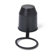 자전거 트레일러 캐리어 로라 유니버설 50mm 자동 토우 바 볼 커버 액세서리 블랙 캡 견인 히치 캐러밴, 01 1pc black, 1pc black