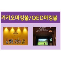[새상품]22년 카카오프렌즈 마킹볼 QED 큐이디 레인지볼 내구성최강 국내제작 정품 새골프공 300알, QED3구마킹볼 300알