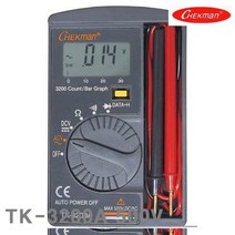 PVG877996경제형디지털포켓테스터기 500V 태광전자 부저기능 (1EA) 32㏁ TK-3200A