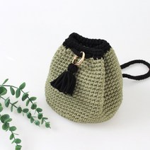 러브컨츄리 태슬 미니백 만들기 DIY키트 뜨개질 DIY 패키지, 13