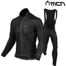 벨로라인 엠씨엔 MCN 스포츠 겨울방풍자켓 빕세트 블랙 겨울라이딩의류