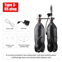자작 화학 이탄 이산화탄소 발생기 고압 수족관 DIY CO2 시스템 키트 솔레노이드 밸브 포함 버블 카운터 및 식물 수족관용 반응기 확인