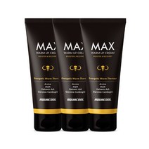 아쿠아쿨 맥스 리커버리 발열크림 80mg / 웜업 슬리밍, 3개