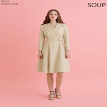 숲 SOUP 보석링 벨티드 원피스 SY4OPM6