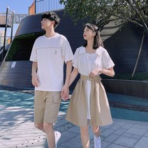 커플시밀러룩 휴양지 커플룩 웨딩 촬영 시밀러룩 제주도 XXXL까지 빅사이즈 여름 원피스 반팔