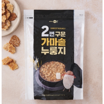 심플잇 두번구운 가마솥 누룽지 1kg 대용량 초간편 한끼식사, 1000g