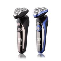 섬남 남성 전기 면도기 수염 관리 다듬기 저자극 남자 얼굴 털 제거 구렛나루정리 방수 대학생 고등학생 남자친구, 블루