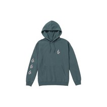 볼컴 남성아이코닉 스톤 다크 슬레이트 긴팔 풀오버 앱 458562