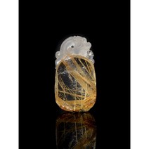 원석 천연원석 한정판 금전의 금침수정 비휴 원석