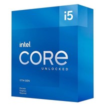 Intel 코어 i5-11600KF 데스크탑 프로세서 6 코어, Processor 6 Cores