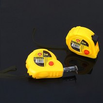 휴대용 오토락 원터치 자동 줄자 공구 3m 반 스틸 스텐 안전 미니, 단품