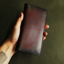 수제 가죽 핸드폰 지갑 아도방 폰케이스 장지갑