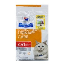 힐스 캣 cd c/d Multicare Stress 1.5kg 하부비뇨기질환 관리