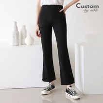 [커스텀에이블] 밑단 옆트임 부츠컷 밴딩 슬랙스_[C2201PT009A]