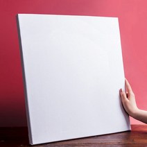민화 동양화 화판 무지 종이 수채화 판넬 수채 캠버스 유화 조화지 캔버스 액자 60x60