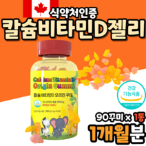 캐나다 씹어먹는 칼슘 비타민dd3 3살영양제 돌아기 유아칼슘 어린이칼슘 아이칼슘젤리 식약처인증 식약처인정