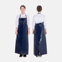 코스모스웨이 목걸이형 고리 방수 앞치마, 대, 곤색
