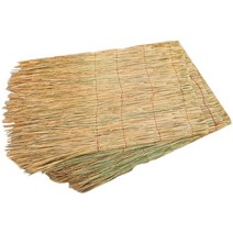농가 지붕 장식 밀짚 건초 말린 볏짚 사육 단열 보온, 가는 짚 1.8kg