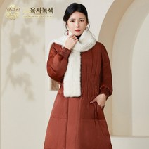 고급밍크 실크 밍크 머플러 퍼 짜임 목도리 겨울 롱 보온 빅 넥워머