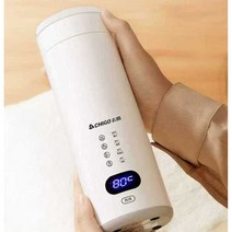 분유타는기계 휴대용 자동 분유 포트 온도조절 1인용, 화이트(스마트모델)디스케일링제2팩