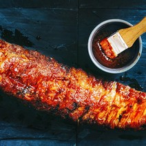 숨바고기 돼지고기 스페어립 원육 2.7kg 대용량 캠핑고기