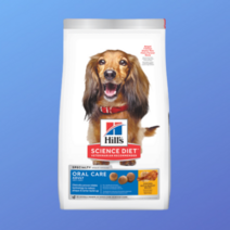 [빅딜] 힐스 강아지사료 어덜트 1-6세 오랄 케어 치킨+보리 1.8kg, [빅딜] 오랄 케어 치킨+보리 1.8kg