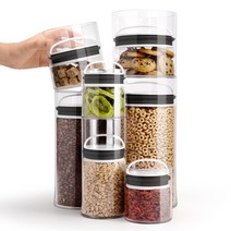 프리파라 EVAK 진공 밀폐용기 (원두 보관통 커피 보관용기), 04-1. 프레쉬 진공밀폐용기 스몰-숏