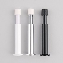 스토퍼(스프링 도어스토퍼 슬림)색상선택, 실버, 1개