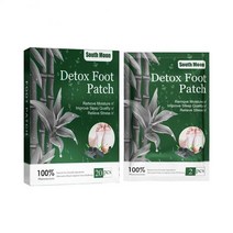발패치 발파스 발바닥파스 종아리패치 발각질팩 South moon 2pc10pc20pc 디톡스 발 패치 발 관리 습기 제거 및 감기 스트레스 완화 제거 도움 수면 발 패치 패드, 20개