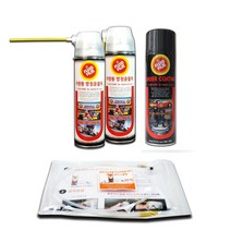 NAS-500 플루이드필름 차량용방청윤활제 이너코팅제 500ml 투명 FLUID FILM 라놀린 양털유 왁스형 에어로졸 타입, 2) FE-500