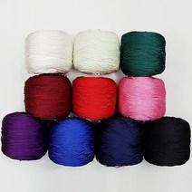 대용량 튜브사 코바늘실 가방뜨는실 부전모사 털실 뜨개실, 추가없음, 500g, 8.파랑