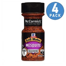 맥코믹 바베큐 시즈닝 메스키트 그릴 메이트 70g 4팩 McCormick Mesquite Seasoning, 1세트