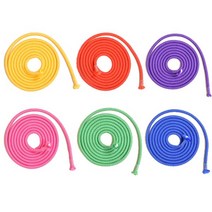 니스포 리듬체조 줄 165g 전문가용 HEAVY 3미터, 엘로우