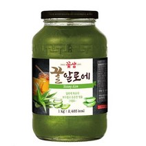 꽃샘 꿀알로에차 1kg 2개