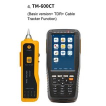 CCTV 테스터 TM-600 ADSL ADSL2 WAN 및 LAN xDSL 라인 테스트 장비 도구 DMM DC 전압 TDR 케이블, TM-600CT