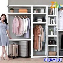 Foryou196 지후 프리미엄 2단 앵글선반 행거 철제 앵글 선반 조립식, 선반 블랙, 상세페이지 참조
