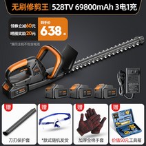 독일 해지트리머 충전식 전정기 양날정전기, 528TV 69800mAh) 3배터리(양날)개