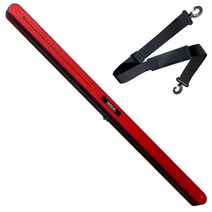 씨케이 / 슬림 하드 로드케이스 / 만능 수납 / 다양한 사이즈, 6cm x 9cm x 125cm 레드