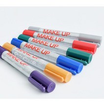 PlayColor Make up 페이스페인팅 펜타입 메탈 낱색페이스페인팅 얼굴물감 바디물감 헬로윈 마카, 실버