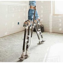 족장 발판 페인트 도배 작업 키다리 신발 스틸트 죽마, 높이 38-60cm 조절 가능 90KG-110KG