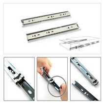 서랍장 싱크대 슬라이딩 부속 3단 볼레일 선택550mm 3단볼레일 _ 4501209EA, $ 본상품선택