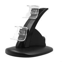 아이플레이 정품 엑스박스 원 무선 게임패드 충전베이스 엑스박스 2인승 충전기 항공기 듀얼 충전 적용, 블랙