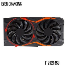 88MM T129215SU PLD09210S12HH 기가 바이트 GEFORCE GTX 1060 1070 GTX1060 GTX1070 그래픽 카드 쿨러 팬용 12V 4 핀 냉각 팬, Counterclockwise Fan