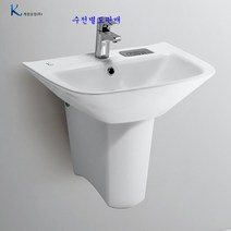 계림반다리세면대L-317FD(A203ABS)자동폽업+트랩포함, 바닥배수용아이트랩, 상세페이지 참조2