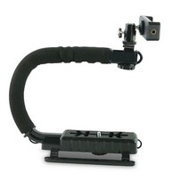 카메라 케이지 BFOLLOW U 그립 비디오 스태빌라이저 키트 DSLR 촬영용 스마트폰 홀더 핸드헬드 촬영 스튜디오 필름 메이커, [01] 파란, 01 파란