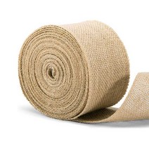 2M/롤 자연 빈티지 황마 삼베 리본 패브릭 소박한 2M/롤 DIY 웨딩 장식 홈 크리스마스 선물 포장 용품, 2.5cm X 2M