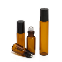 롤온 향수 공병 화장품 용기, 갈색 10ml