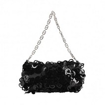 TOPSHOP Topshop sienna sequin bag in black 45704686CO100330